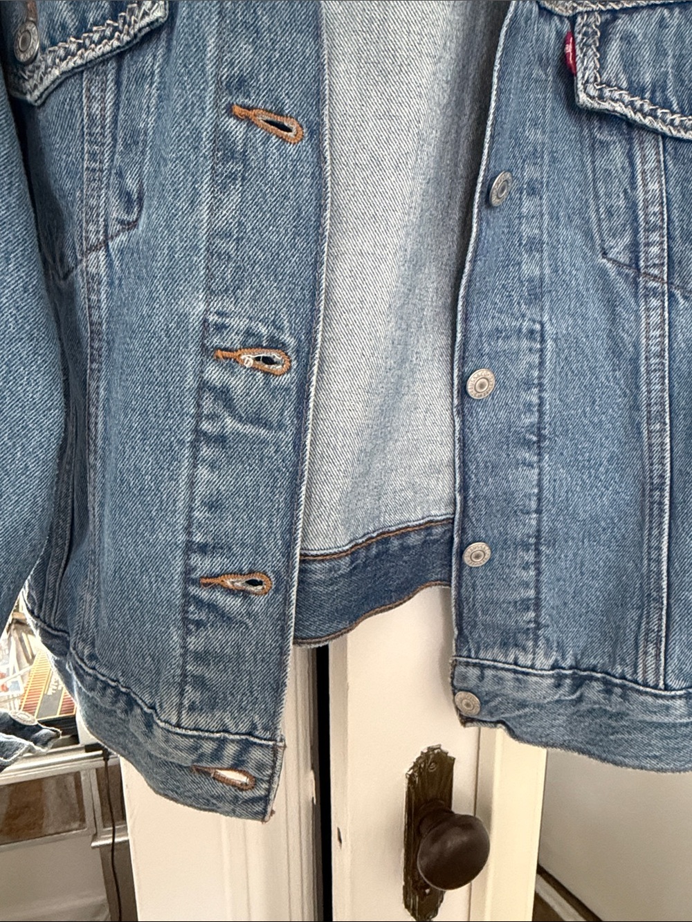 Levi's Medium wash Blue Denim Jean Jacket NWT - Picture 7 of 8